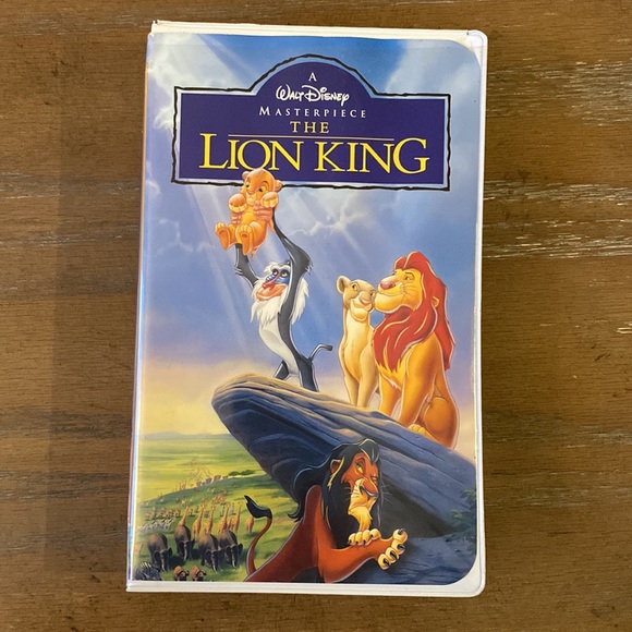 1995 Original A Walt Disney Masterpiece "The Lion King" VHS Tape - Picture 9 of 9